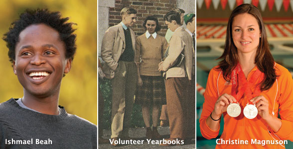 Ishmael Beah, UT Yearbooks, Olympic Medalists, and Other News