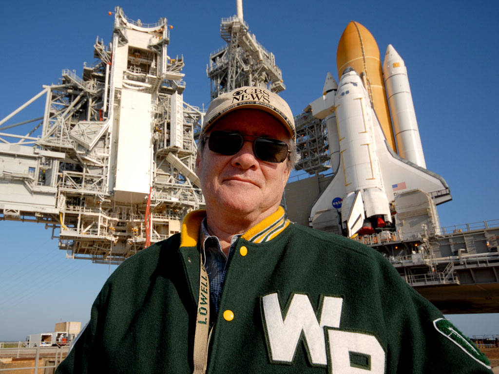 Bill Harwood is the senior space consultant for CBS News. Photo by Peter Cosgrove
