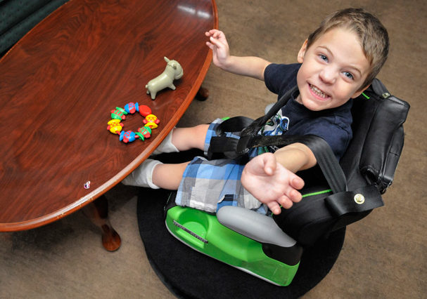 First year engineering students at the University of Tennessee at Chattanooga build assistive devices for children to improve their daily routines in school and at home.