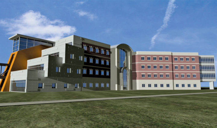 rendering of the Latimer building