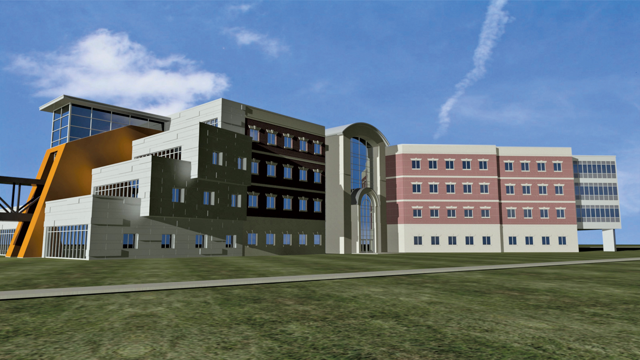 rendering of the Latimer building