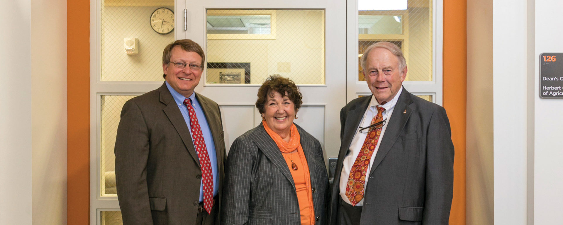Tennessee Department of Agriculture Commissioner Jai Templeton, Judi Herbert and Jim Herbert