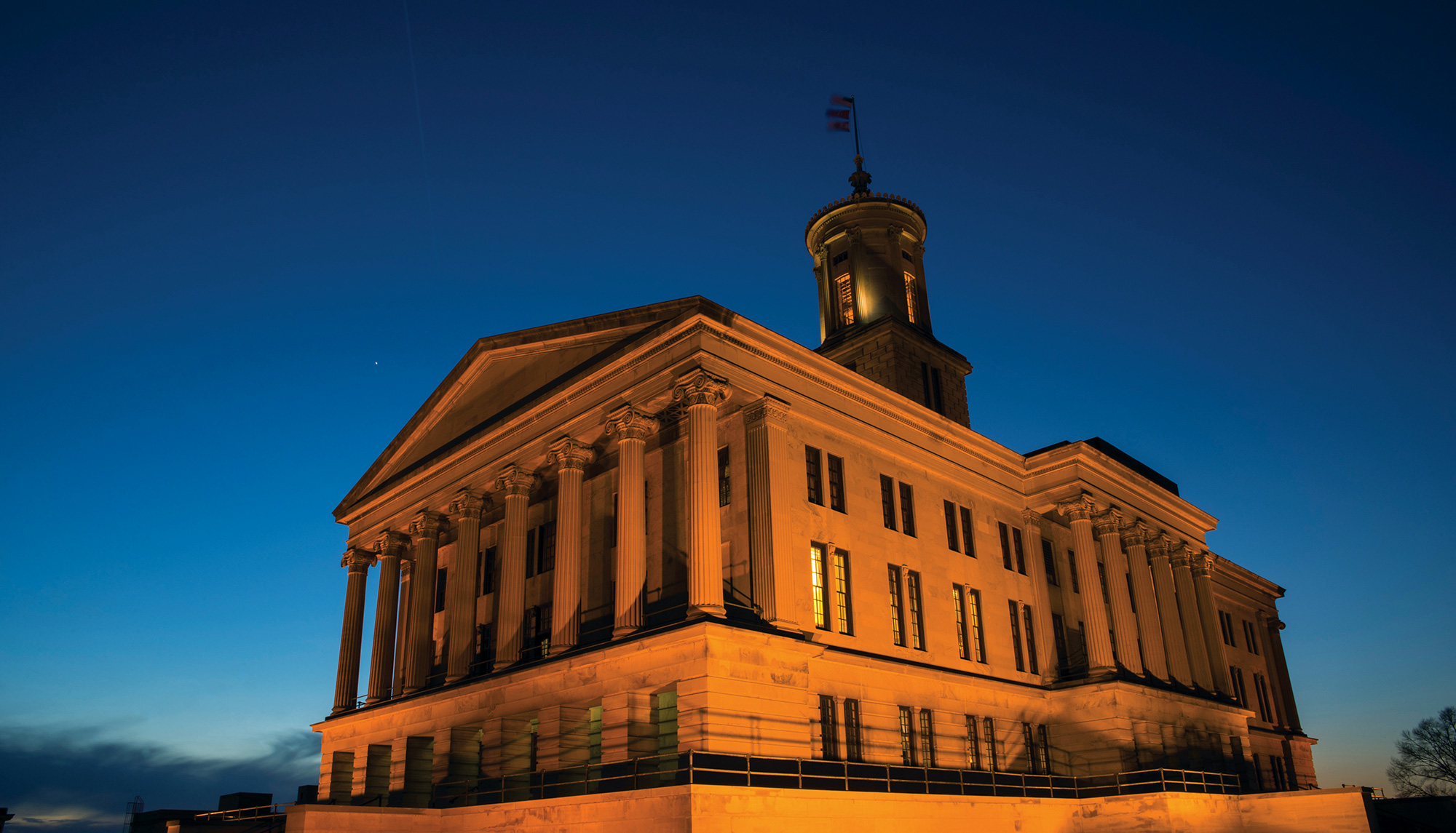 The Tennessee Capitol building