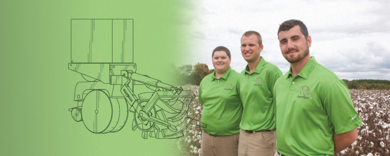 Young ag entrepreneurs with their patent