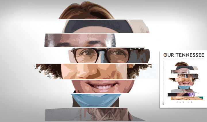 Winter 2021 cover featuring a collage of faces
