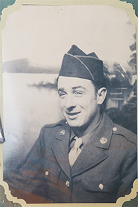 Photo of T Joe Walker during World War II.