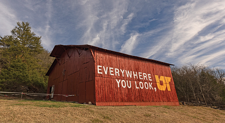 Everywhere You Look, UT mural in Smith County on Tennessee Highway 25.