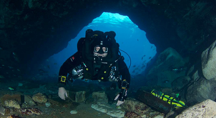 Richard Walker made his first scuba dive at 12, was certified at 13 and an instructor and dive supervisor by 21.