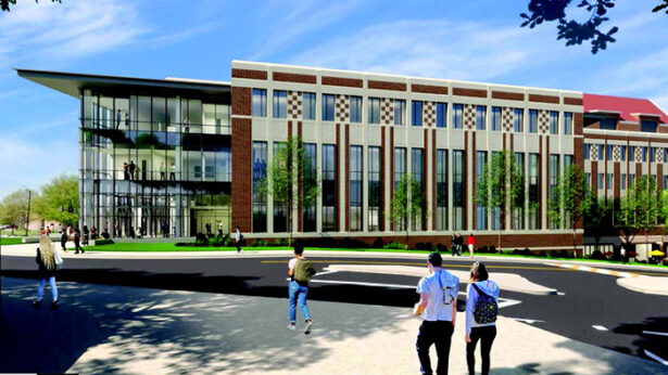 Croley Nursing Building rendering.