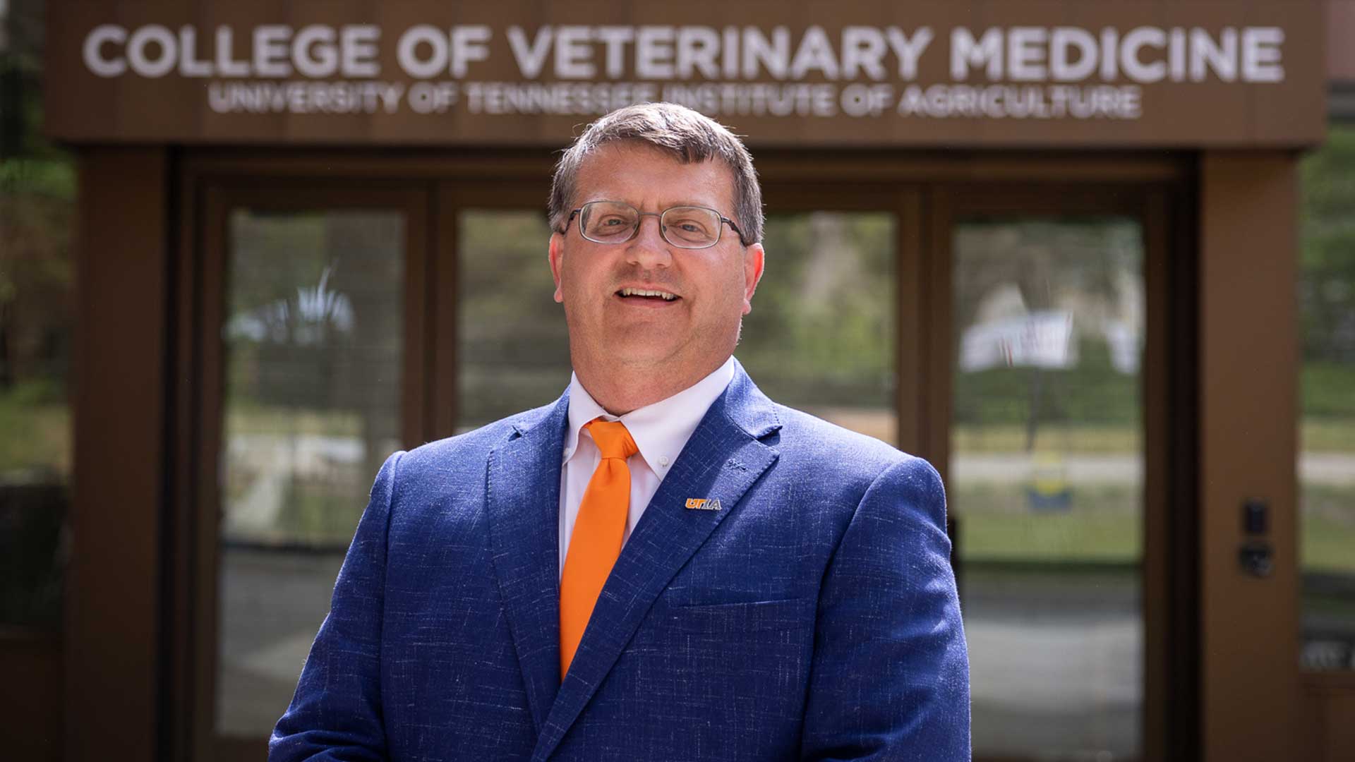 UTIA College of Veterinary Medicine Dean Paul J. Plummer.