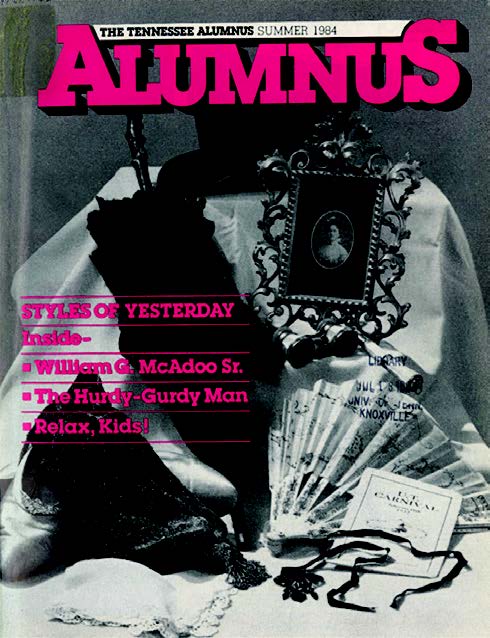 Scanned cover of the Tennessee Alumnus, Summer 1984 issue.