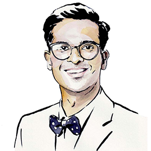 Illustration of Balaji Krishnaiah