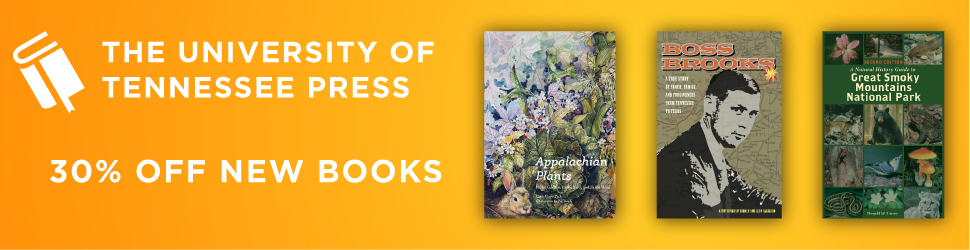 The University of Tennessee Press, 30% off new books.