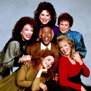 Cast photo from the TV show Designing Women.
