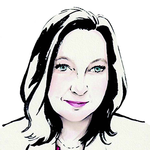 Illustration of Karen Babine